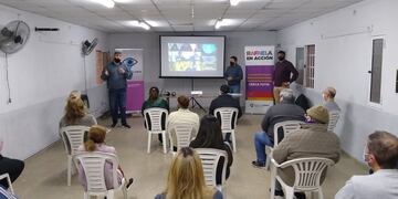 Capacitación con el área de seguridad del Municipio para Ojos en Alerta