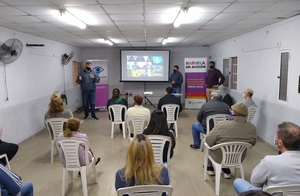 Cuatro barrios recibieron las capacitaciones de Ojos en Alerta