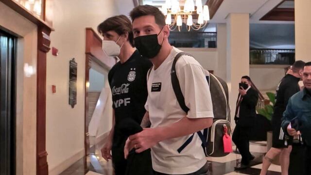 Lionel Messi llegará este martes al predio de Ezeiza.