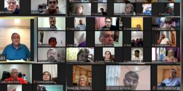 Encuentro virtual de Convergencia Social.