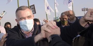 Jaldo participó de un acto en Lules.