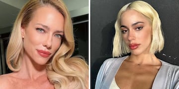 Nicole Neumann se comparó con Tini Stoessel y mostró la coincidencia fashion