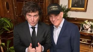 El presidente Javier Milei junto apoyó la "rebelión fiscal" que propuso José Luis Espert contra Axel Kicillof.