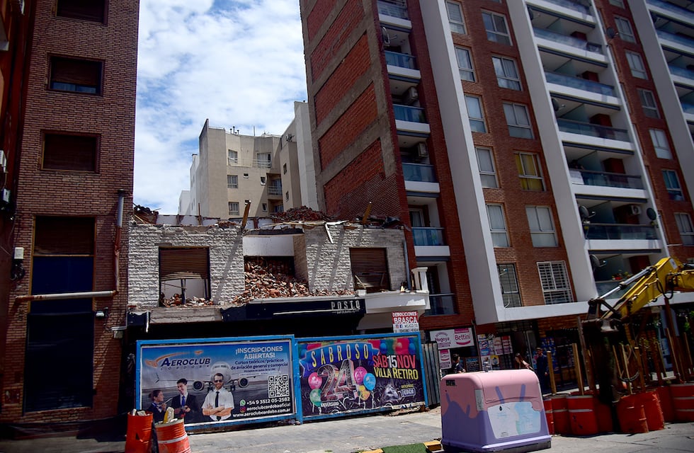 Habló el dueño del bar que sufrió un derrumbe en Córdoba: “Era el proyecto de mi vida”