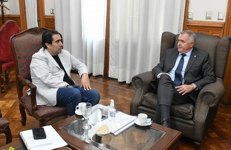 El Cadillal: Jaldo y Mansilla dialogaron sobre las obras en el Dique Celestino Gelsi