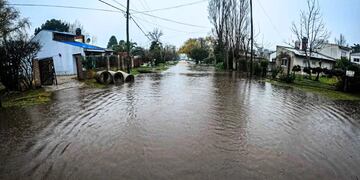 Inundaciones en Mar del Plata.