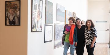 Las jurados Diana Guzmán (La Rioja), Olga Argañaraz (Córdoba) y Blanca Rosa Machuca (Tucumán).