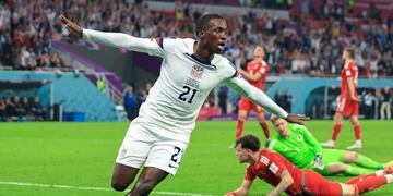 Timothy Weah, el hijo del Balón de Oro en 1995.