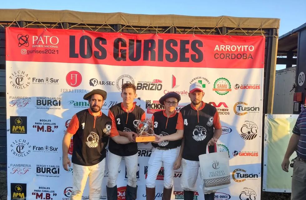 “Los Gurises” de Arroyito ganaron el campeonato de Pato que se disputo en nuestra ciudad