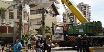 Terminó la búsqueda de personas en Villa Gesell.