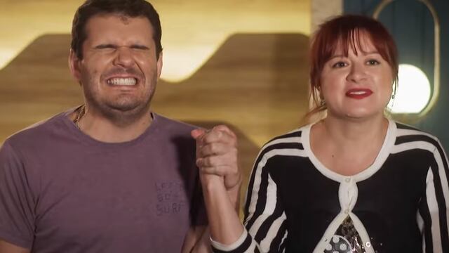 Rodrigo Salcedo y Silvana Díaz en la primera noche de la quinta semana de competencia en MasterChef Argentina.