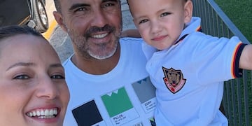 Luca tuvo un accidente doméstico y preocupó a sus padres.