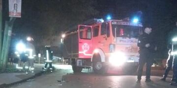 Accidente vial en Puerto Iguazú dejó un saldo de dos heridos.