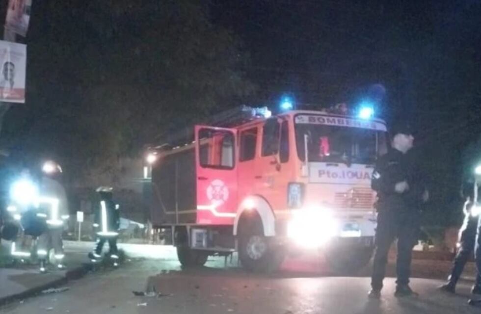 Accidente vial en Puerto Iguazú dejó un saldo de dos heridos