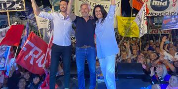 Frigerio cerró la campaña.