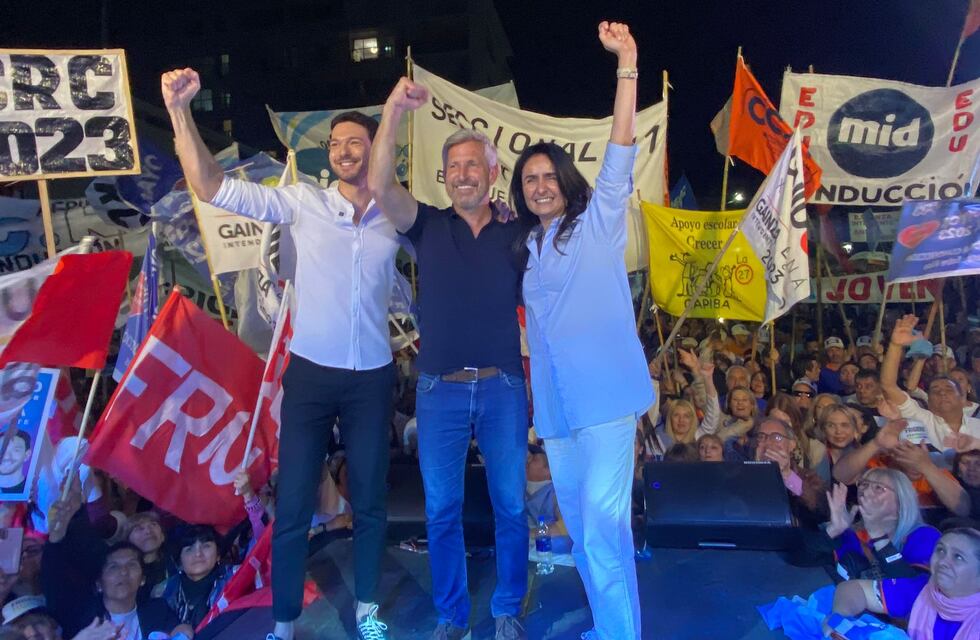 Frigerio y Gainza cerraron su campaña en Paraná en un acto junto a  la militancia