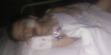 Catalina está internada