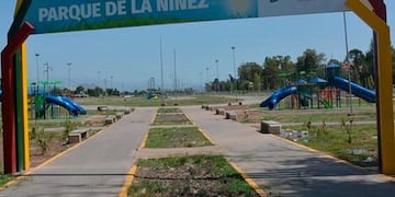 Parque de la Niñez, en Las Heras
