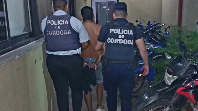 Hombre detenido en Transito por amenazar a su pareja
