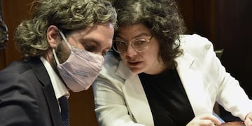 Cafiero y Vizzotti darán una conferencia de prensa.(Foto: Télam).