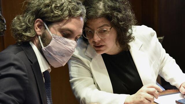 Cafiero y Vizzotti darán una conferencia de prensa.(Foto: Télam).