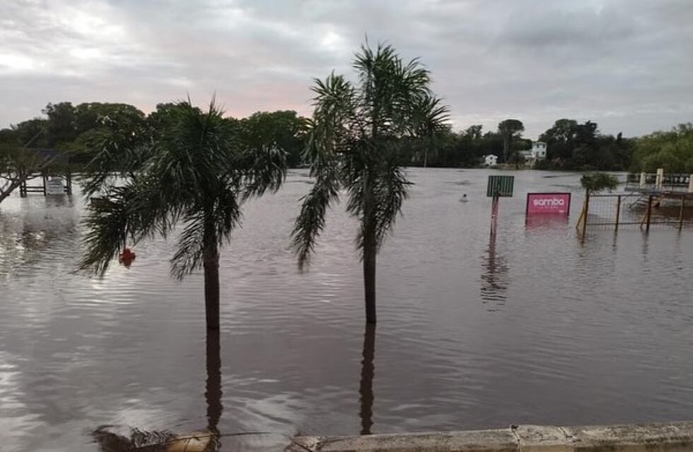 Advierten nueva sudestada y aumenta el riesgos de inundaciones en Entre Ríos