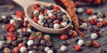 Cuáles son los distintos tipos de pimientas.