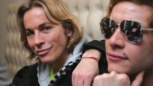 Guido y Tomasito en los años de sus primeras apariciones como pareja