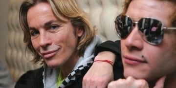 Guido y Tomasito en los años de sus primeras apariciones como pareja