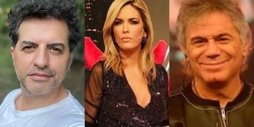 Ángel de Brito, Viviana Canosa y Beto Casella