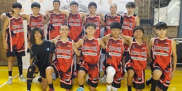 El equipo U - 15 de Punta Alte finalizó segundo en el Copa de Plata del torneo "Cuna de Campeones".