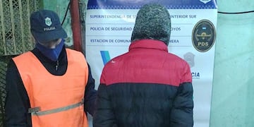 Aprehendido por circular en una moto robada