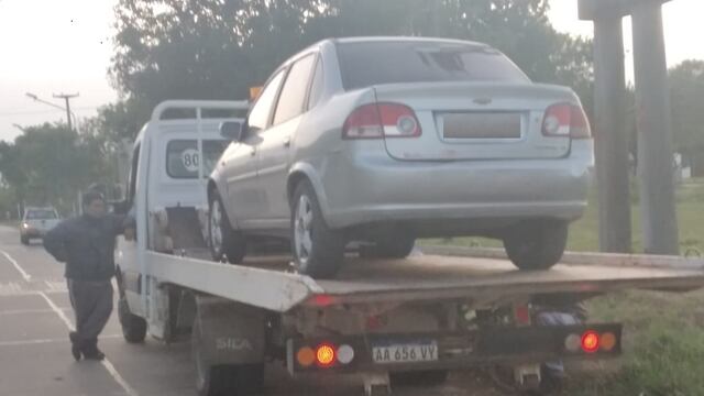 El Corsa Classic secuestrado por los agentes municipales