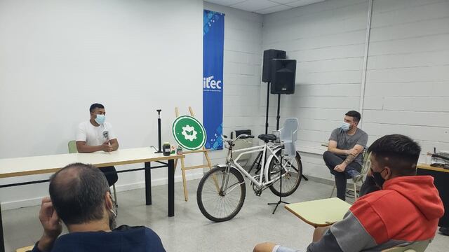 El taller de reparación de bicicletas sumó a 35 rafaelinos