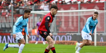 Lucas Besozzi fue una de las mejores cartas ofensivas ante el Pirata.