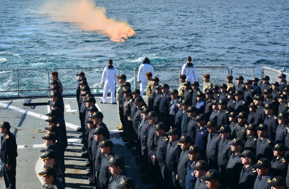 Le rindieron honores al submarino ARA “San Juan”