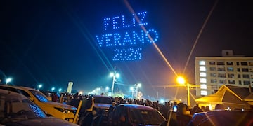 El Show de Drones pasó por Claromecó y Orense