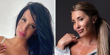 Charlotte Caniggia y Ayelén Paleo, un fuego.