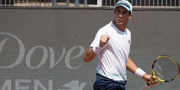 El zurdo de 31 años se ubica en el puesto 104 del ranking ATP. (@ATPTour_ES)