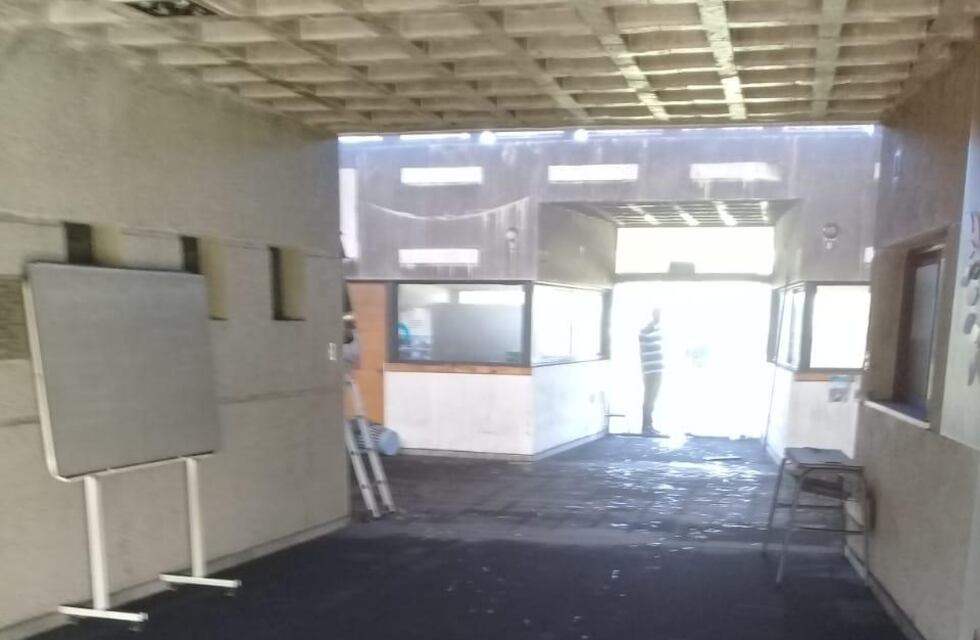 Grave incendio en la escuela Dante Alighieri