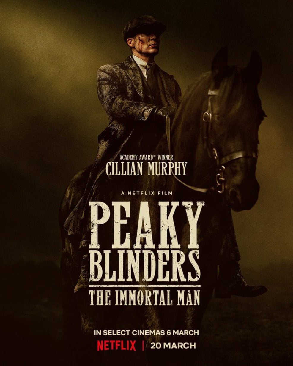 Póster oficial de la nueva película de Peaky Blinders.