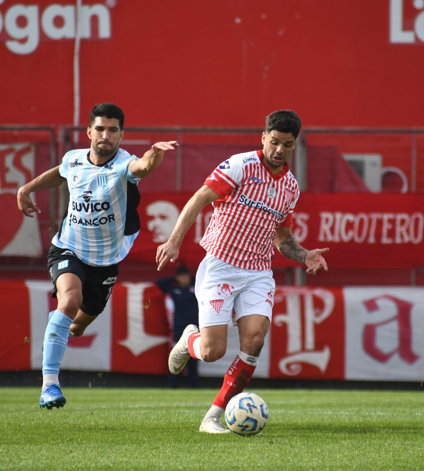 Racing visitó a Los Andes por la Primera Nacional. (Prensa Los Andes)