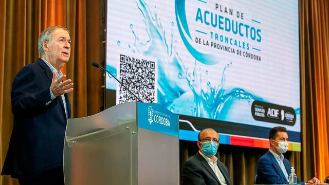 Comenzarán las obras de acueductos troncales en Córdoba (Gobierno de Córdoba)