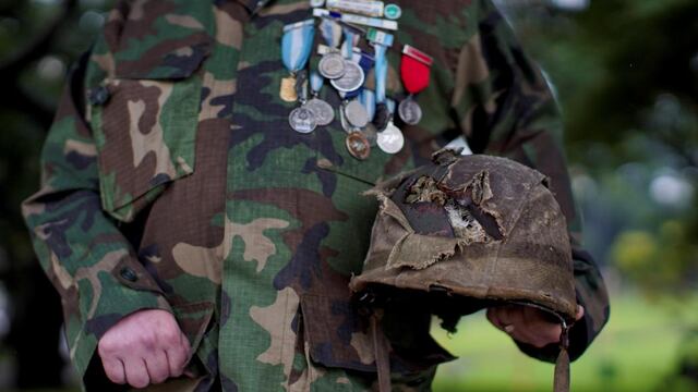 La agrupación sanjuanina de ex combatientes de la Guerra de Malvinas emitió un comunicado repudiando los dichos de Bullrich.(AP / Archivo).