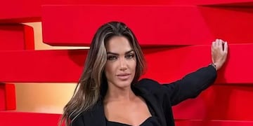 La modelo rosarina deslumbra por su belleza y elegancia.