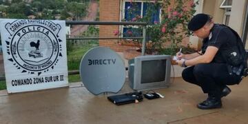 Oberá: robaron una vivienda y lograron recuperar los elementos.