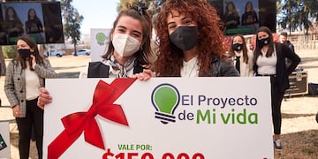 EcoBrick, de las hermanas Yasmín y Florencia Hernández, fue la idea ganadora del primer concurso 2021.