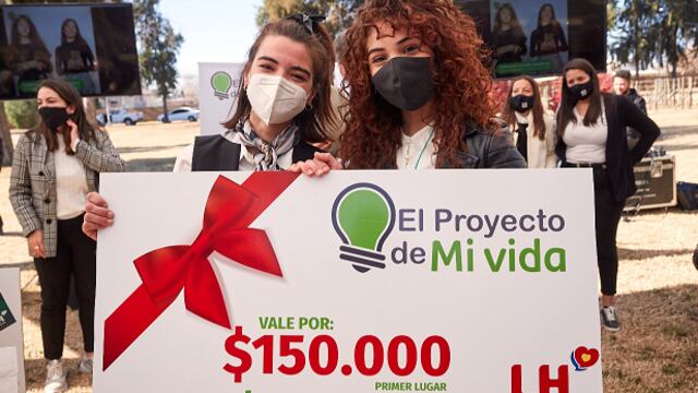 EcoBrick, de las hermanas Yasmín y Florencia Hernández, fue la idea ganadora del primer concurso 2021.