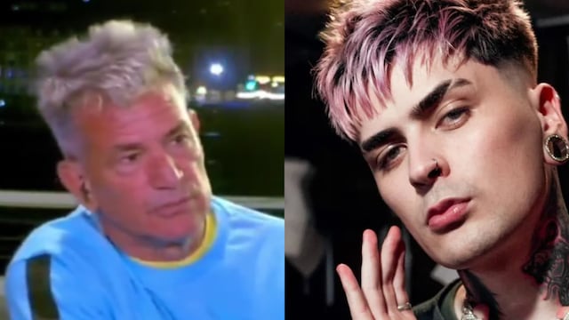 Diego Díaz protagonizó un exabrupto en vivo al mostrar una entrevista de Lit Killah.