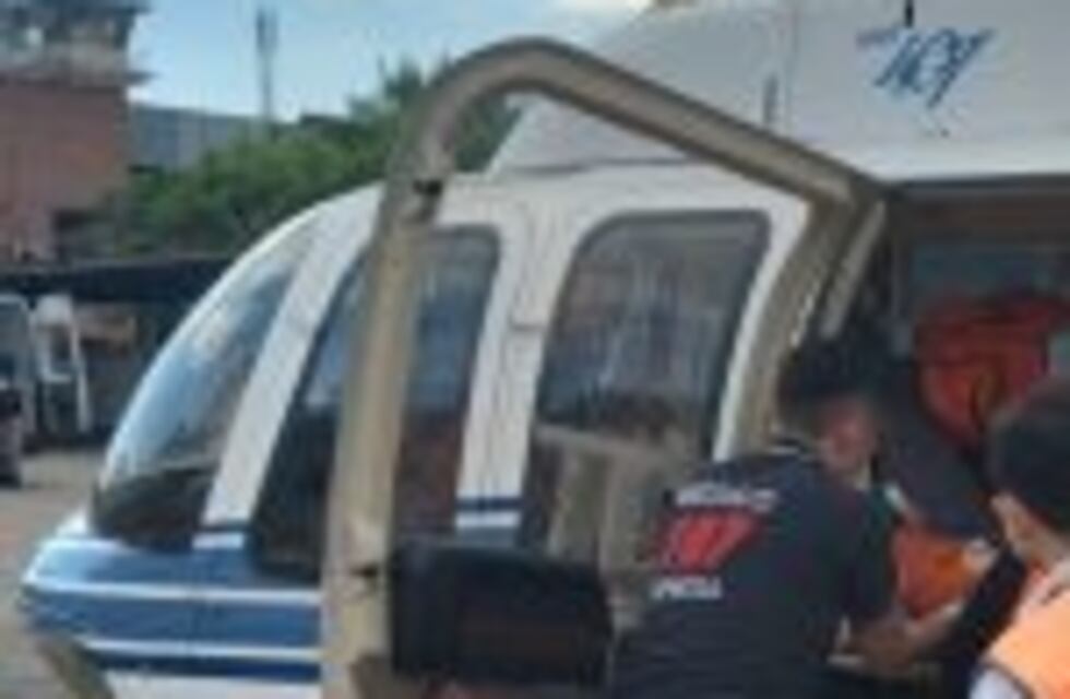 Tucumán activó un operativo aéreo para asistir a un menor en estado crítico